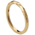 Mobius Wedding Band Yellow Gold