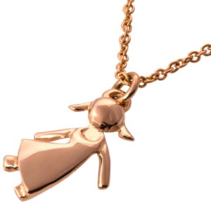 Girl Pendant Rose Gold Catalogue