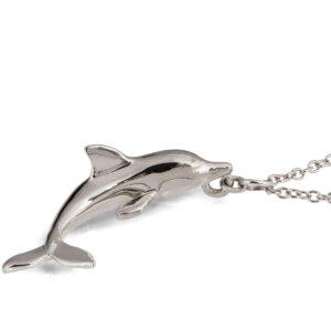Dolphin Pendant White Gold Catalogue