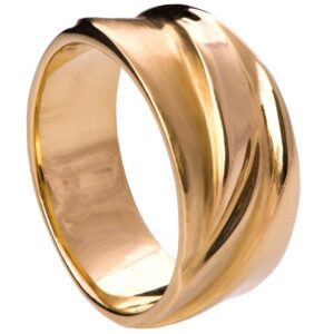 Wave Wedding Band Rose Gold 4 Catalogue