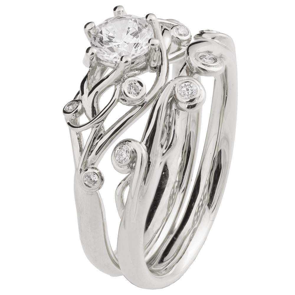Selena Diamond Engagement Ring, Halo, 2.75 Carat, 18K White Gold – Best  Brilliance