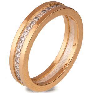 Rose Gold and Diamonds Men’s Wedding Band Catalogue
