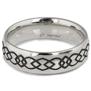 Celtic Wedding Band Platinum Catalogue