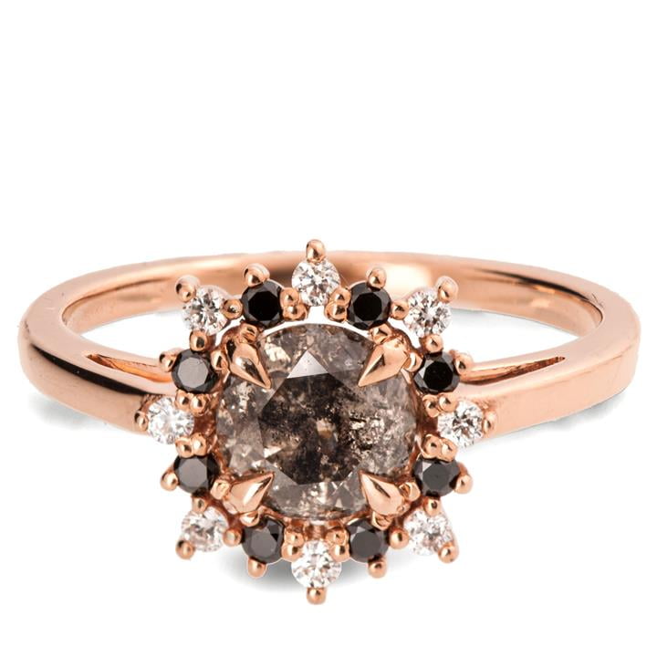 Certified 18K Rose Gold Diamond Wedding Rings 1.15 Carat Lab Created Round  Cut | eBay