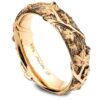 Black and Rose Gold Twig and Maple Leaves Wedding Band Catalogue